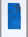 Sighild Gatz Farbradierung Bild 49 Blau Platte 15x30